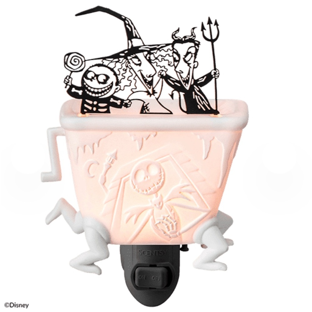 NWT Scentsy Disney Nightmare Before Christmas Plug-in Wax Warmer
